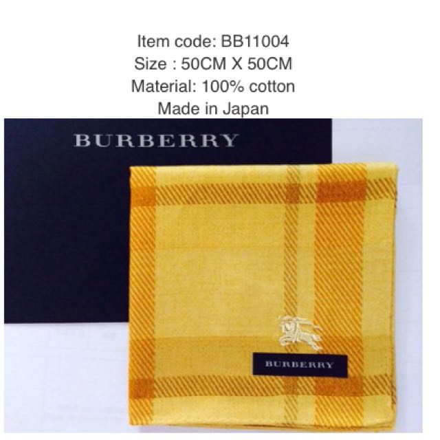 Japan Burberry Scarf Luxury on Carousell