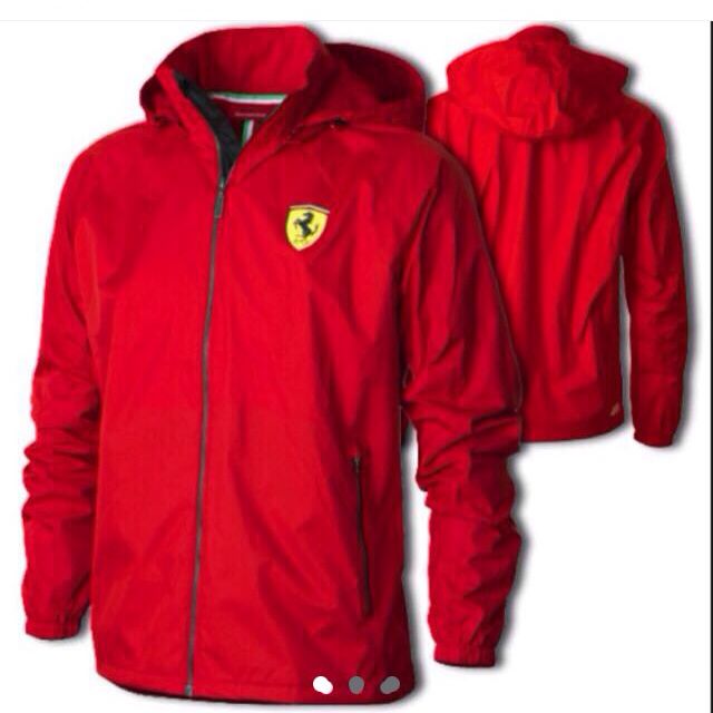 Red sale ferrari windbreaker