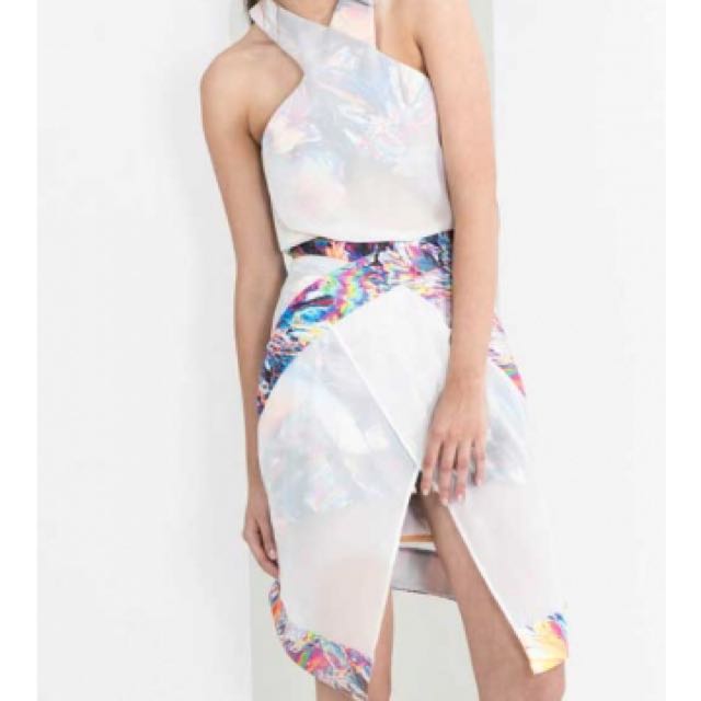 Cameo Paper Thin Holographic Skirt, Women's Fashion, Bottoms, Skirts on