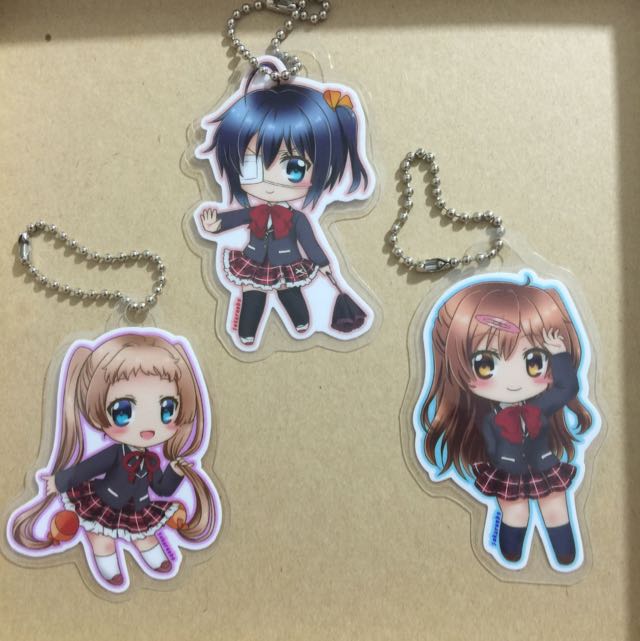 Reserve- Chuunibyou Keychain, Hobbies & Toys, Memorabilia ...