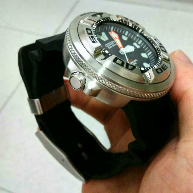Citizen Eco Drive Eco Zilla Steel 300m Pro Divers Watch BJ8051 05E Mobile Phones Gadgets Wearables Smart Watches on Carousell