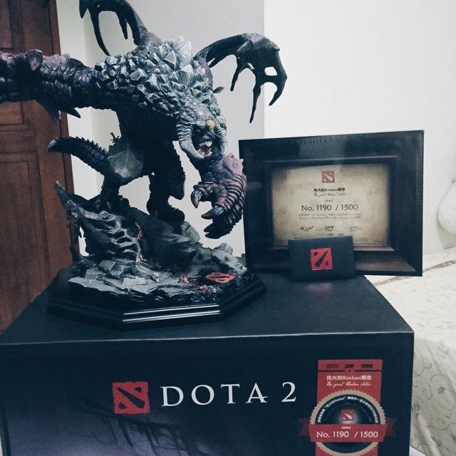 Dac 2015 Roshan Handcrafted Figurine Toys Games On Carousell Cheap men's costumes, buy quality novelty & special use directly from china suppliers:dota2 dac roshan hand done statue(with genuine immortal baby roshan in game) lava/ice baby roshan courier enjoy free shipping worldwide! dac 2015 roshan handcrafted figurine
