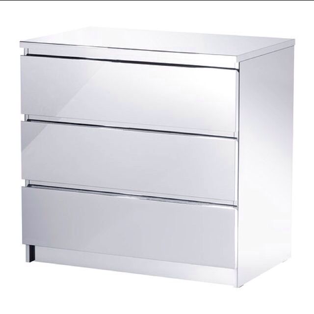 Discontinued Ikea Malm Mirrored Dresser Furniture On Carousell