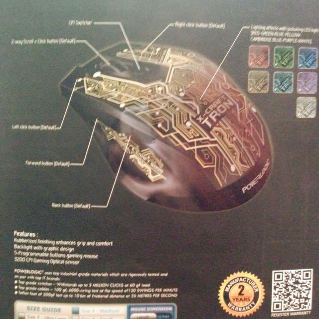 POWERLOGIC Xcraft Tron 5000, Computers & Tech, Parts & Accessories