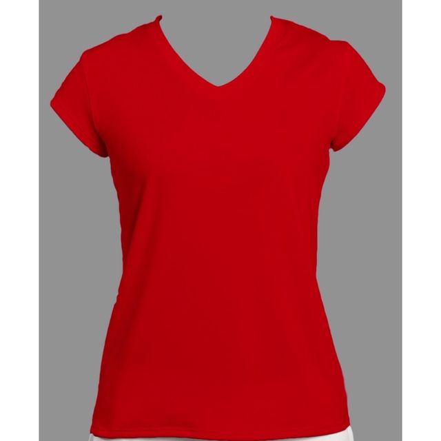 plain red t shirt womens