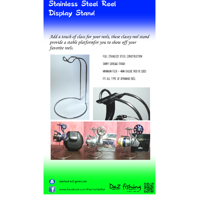 Spinning Reel Display Stand, Sports on Carousell