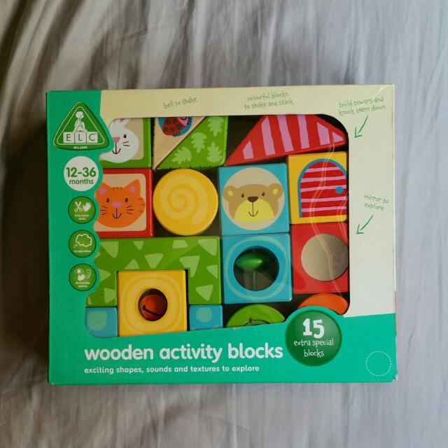 Elc sales wooden blocks