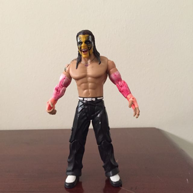Custom Jeff Hardy WWE Action Figure Rare