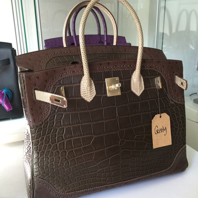 Hermes B35 Grand Marriage Luxury Bags Wallets on Carousell