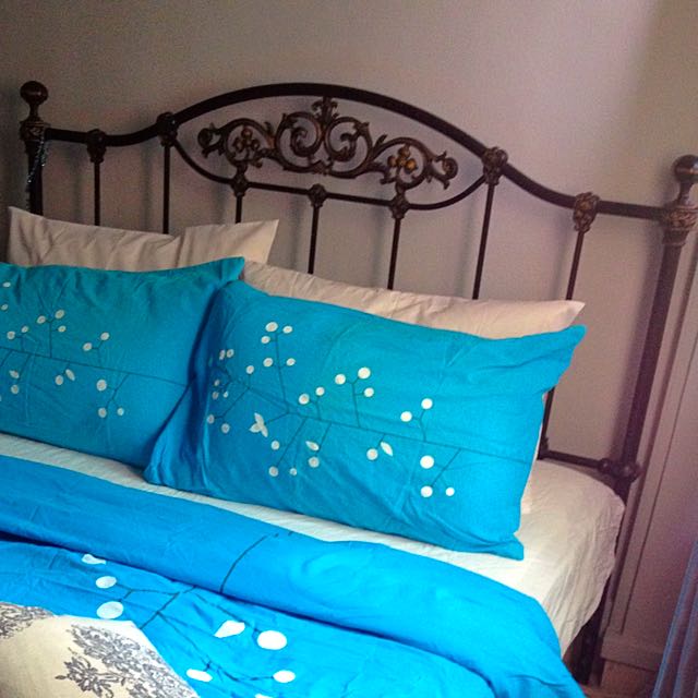 wrought Iron Bed Frame, Furniture & Home Living, Furniture, Bed Frames