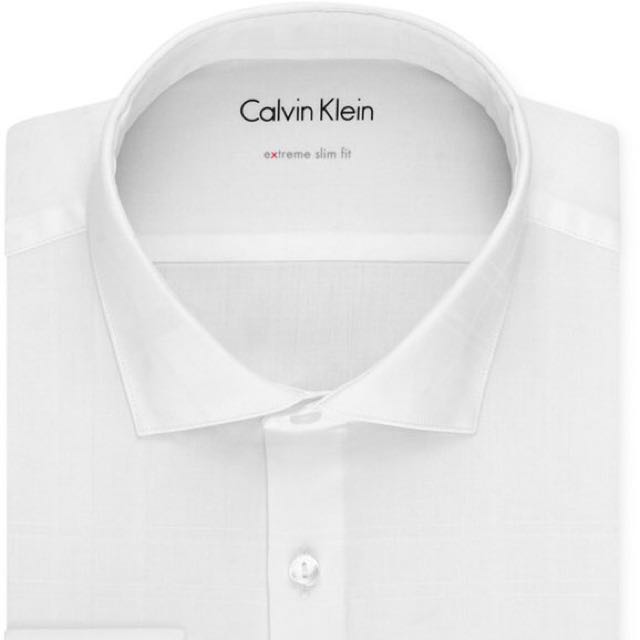 calvin klein extra slim fit shirt