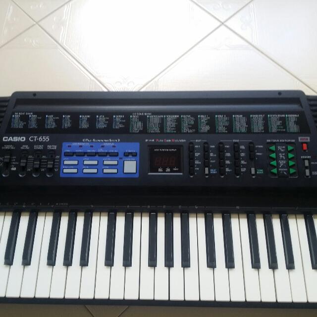 Casio ct 655 price store