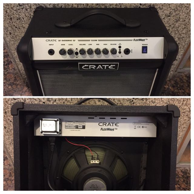 Crate Flexwave 15R Electric Guitar Amp, Hobbies & Toys, Music