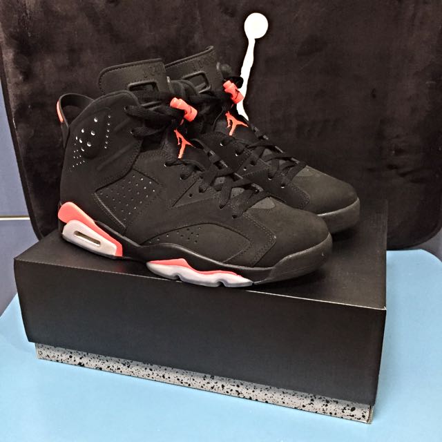aj6 black infrared