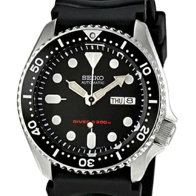 Seiko Automatic 200m Diver Watch RUBBER STRAP (Brand New), Health ...