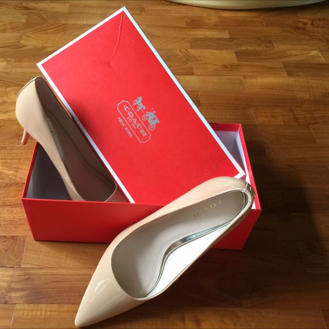 Authentic Coach Heels, Luxury, Bags & Wallets on Carousell