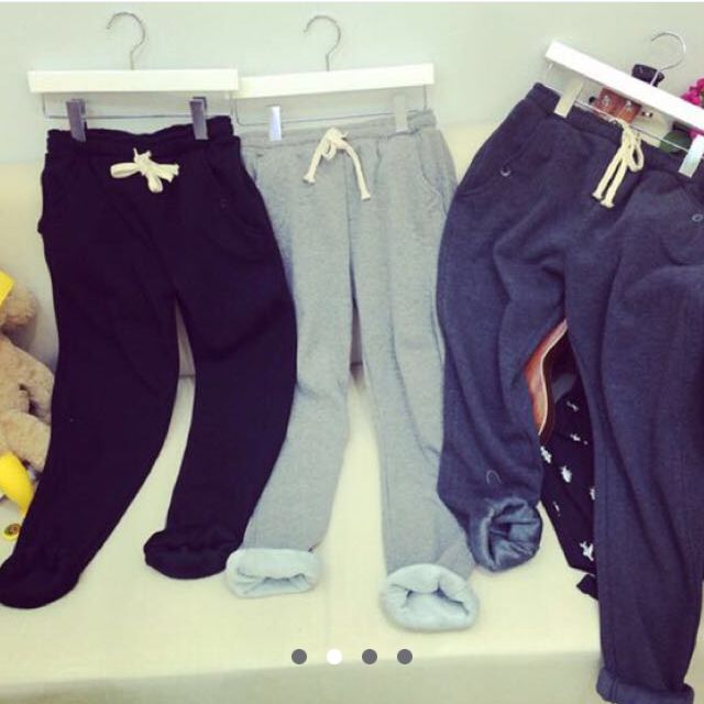 Basic pj pants, Women's Fashion, Bottoms, Other Bottoms on Carousell