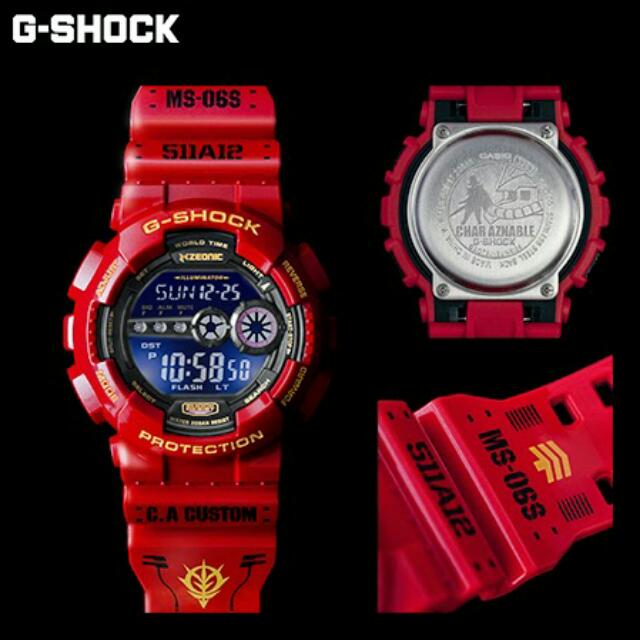 G shock gundam hot sale zaku