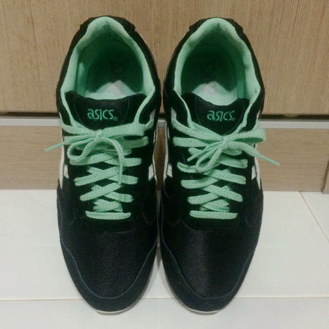 Asics Gel Saga Black Mint Men s Fashion Footwear Dress Shoes on Carousell