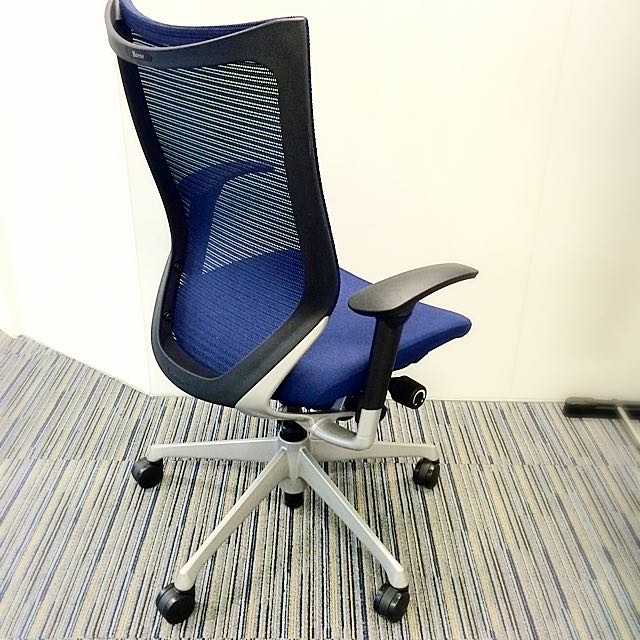 Baron Okamura Cp Ergonomic Mesh Chairs Furniture On Carousell