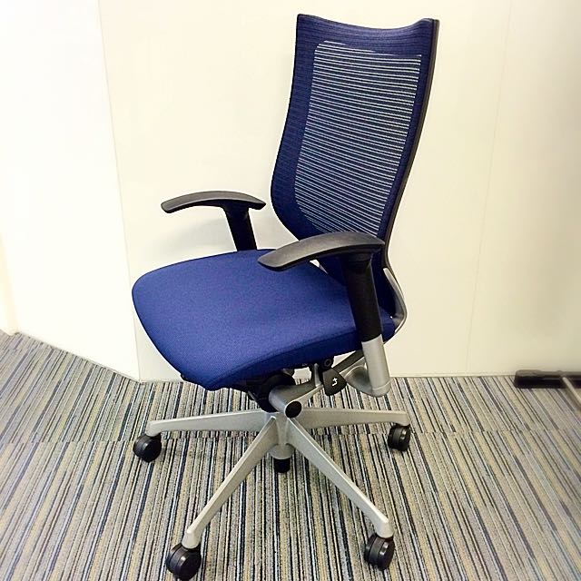 Baron Okamura Cp Ergonomic Mesh Chairs Furniture On Carousell