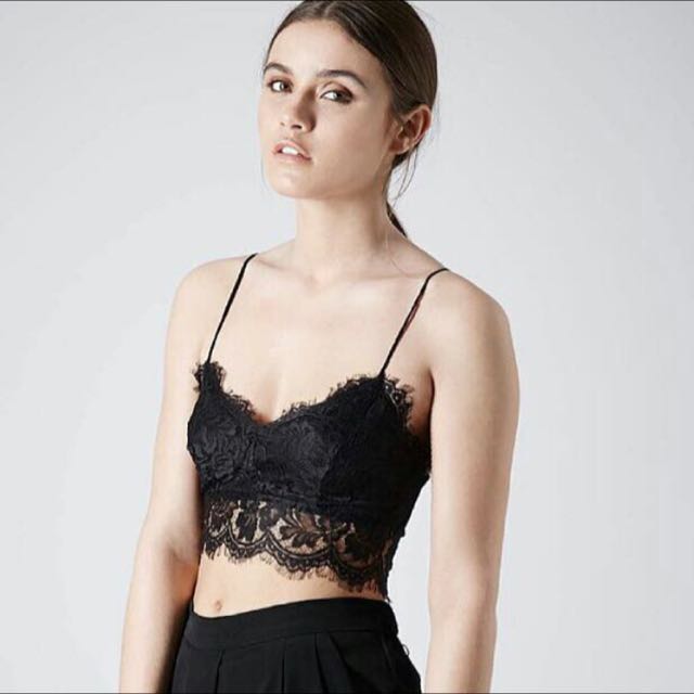topshop lace bralette