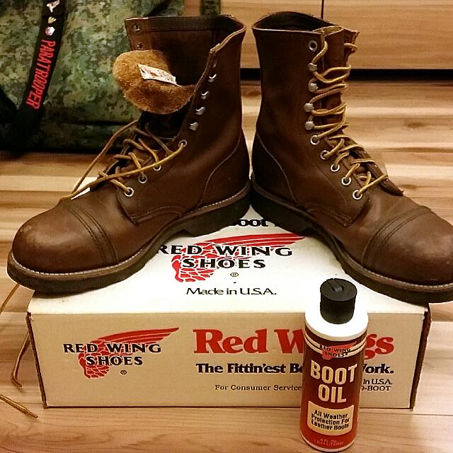 Authentic VINTAGE 1997 Red Wing 617 Paratrooper Boots Super Rare 