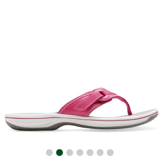 clarks breeze mila comfort flip flops