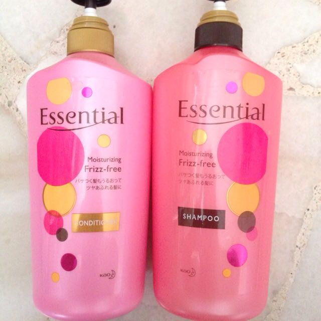 Essential Moisturizing Frizz Free Shampoo Conditioner, Beauty