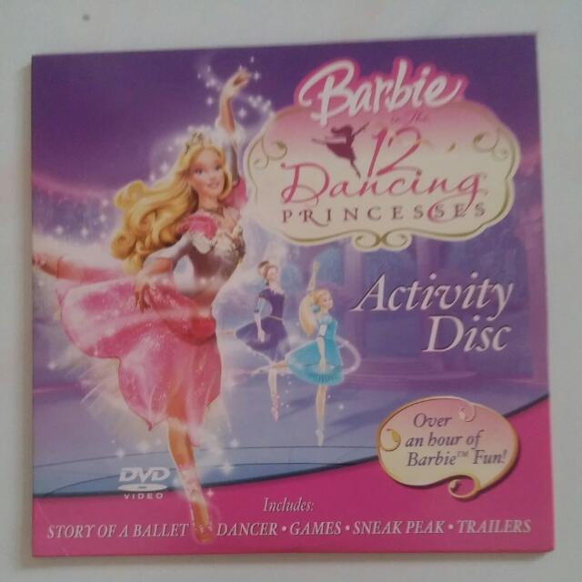 barbie in the 12 dancing princesses dvd