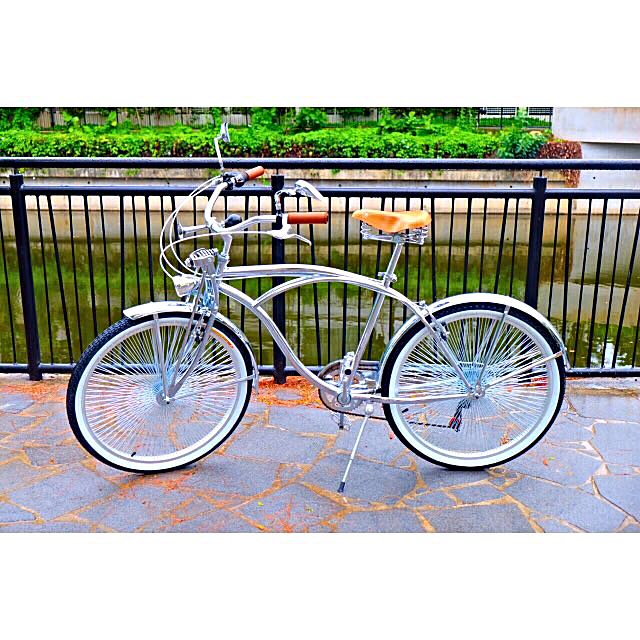 vintage harley bicycle