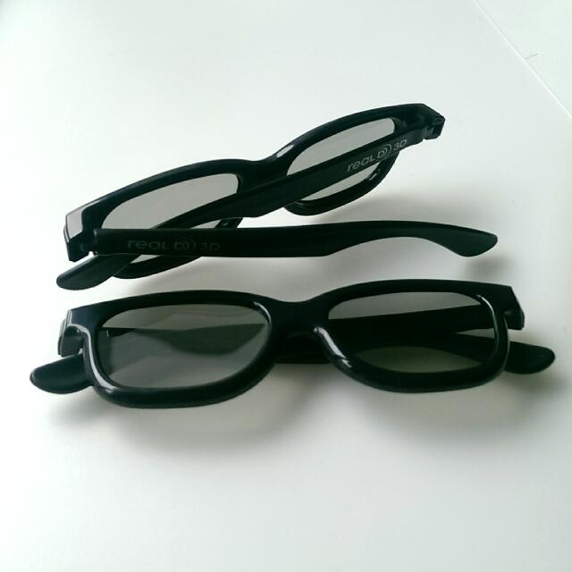 F O C Real D 3d Glasses Electronics On Carousell