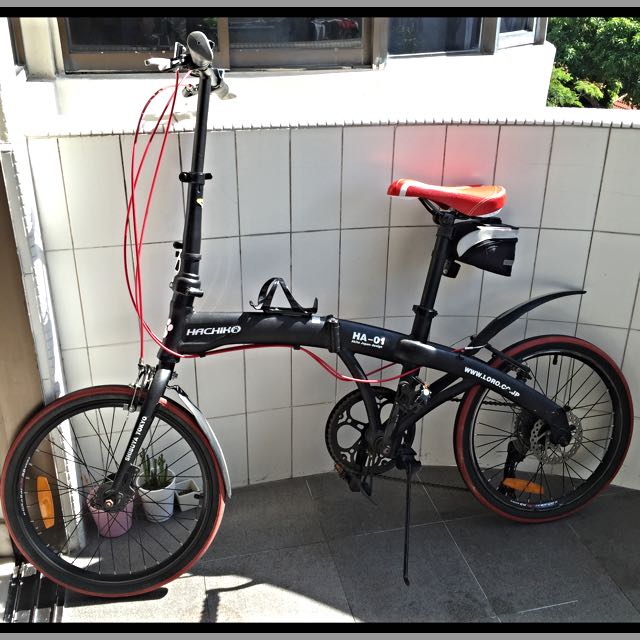 hachiko foldable bike