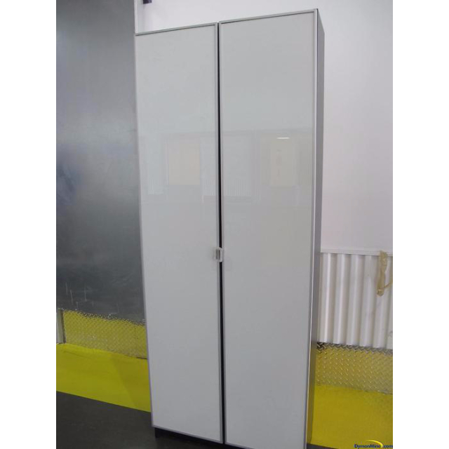 Ikea Billy Bookcase White With Morliden Doors Furniture On Carousell
