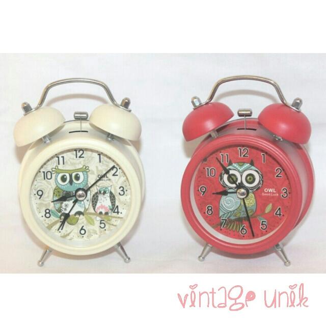 Jam Weker Burung Hantu Serba Serbi Di Carousell