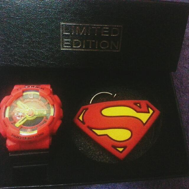 g shock superman edition