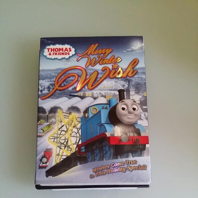 Thomas And Friends Dvd Title Merry Winter And Wish Babies