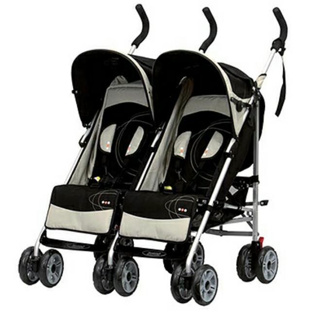 steel craft double pram