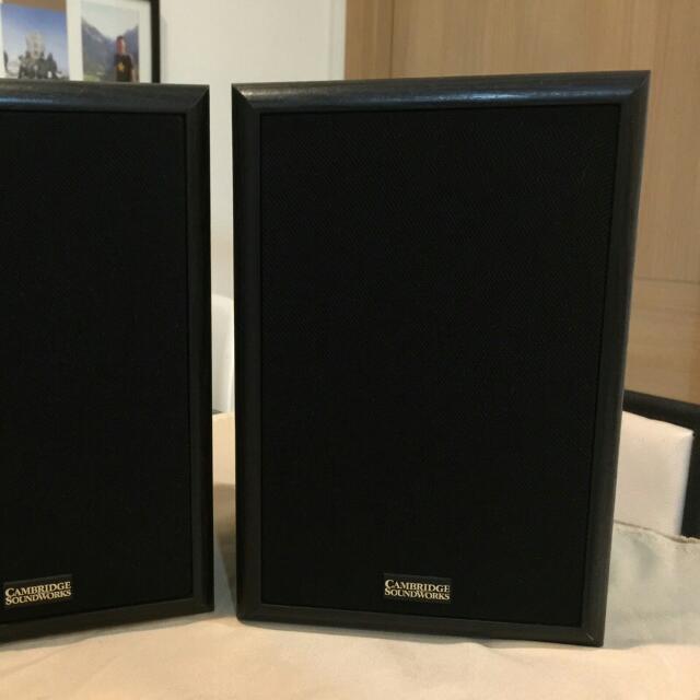cambridge soundworks bookshelf speakers