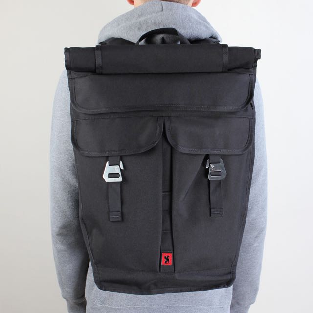 Chrome PAWN ROLLTOP BACKPACK