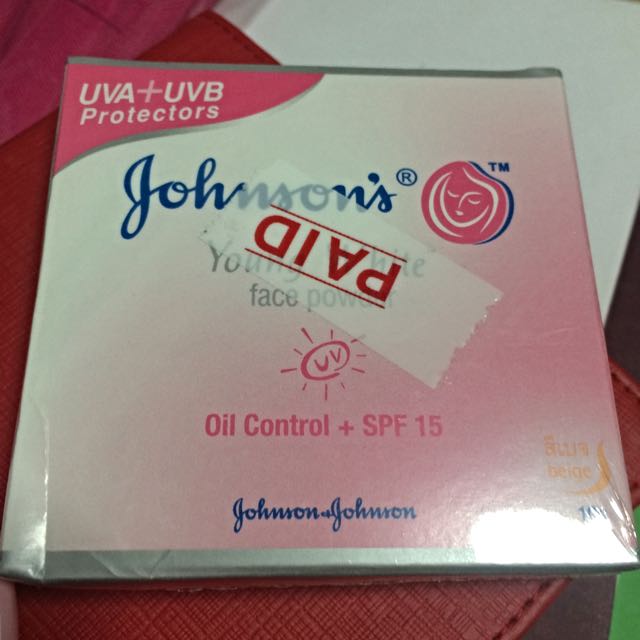 Johnson S Young White Face Powder Beauty Personal Care Face Face Care On Carousell