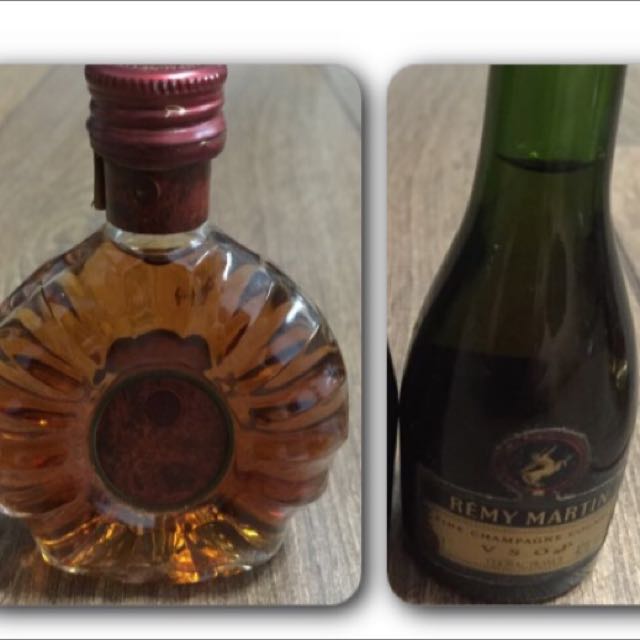 Miniature Bottles Remy Martin Cognac + Remy Martin Vsop, Everything