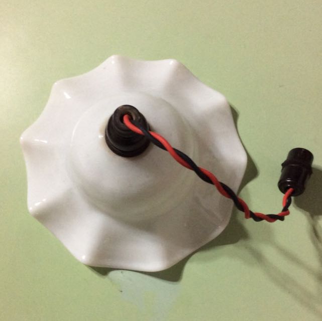 Antique Glass Bulb Shade, Furniture & Home Living, Kitchenware