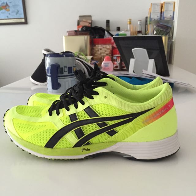 BNIB Asics Tartherzeal 3 Flash Yellow US6.5 7.5 150 Women s Fashion Footwear Sneakers on Carousell