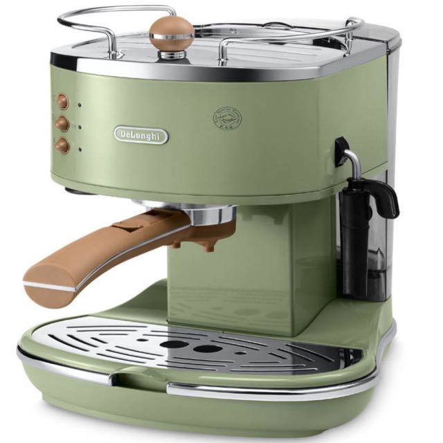 Delonghi Coffee Machine Vintage Colour, Furniture & Home Living