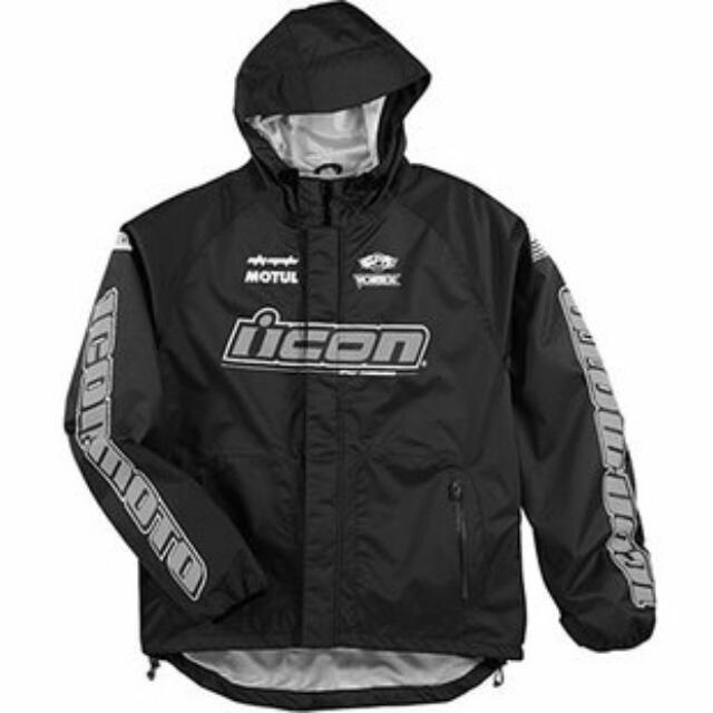 Icon Motorcycle PDX Rain Jacket XL Cars on Carousell