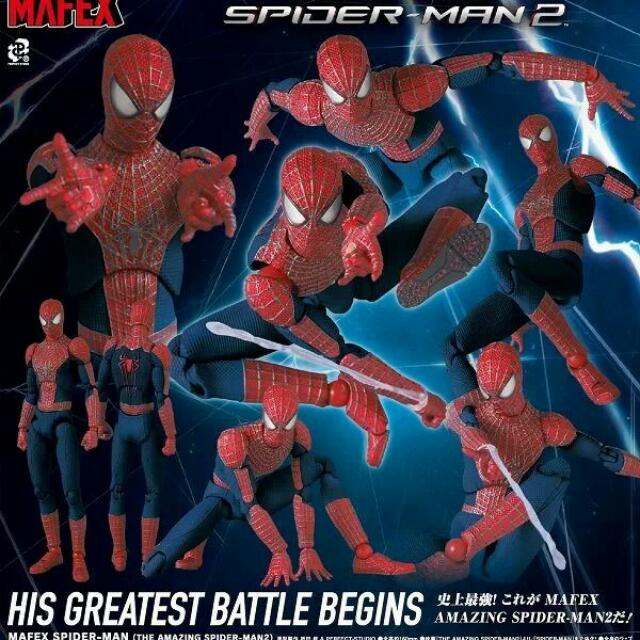 アメコミ THE AMAZING SPIDER-MAN 2 DX SET MAFEX MAFEX No.004 The Amazing Spider-Man 2 DX Set Medicom Toy