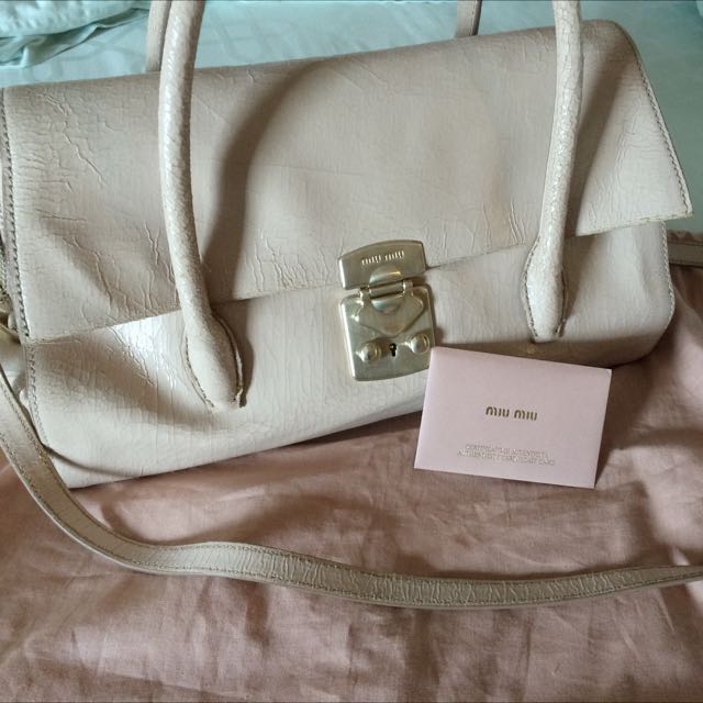 Miu miu craquele bag new arrivals