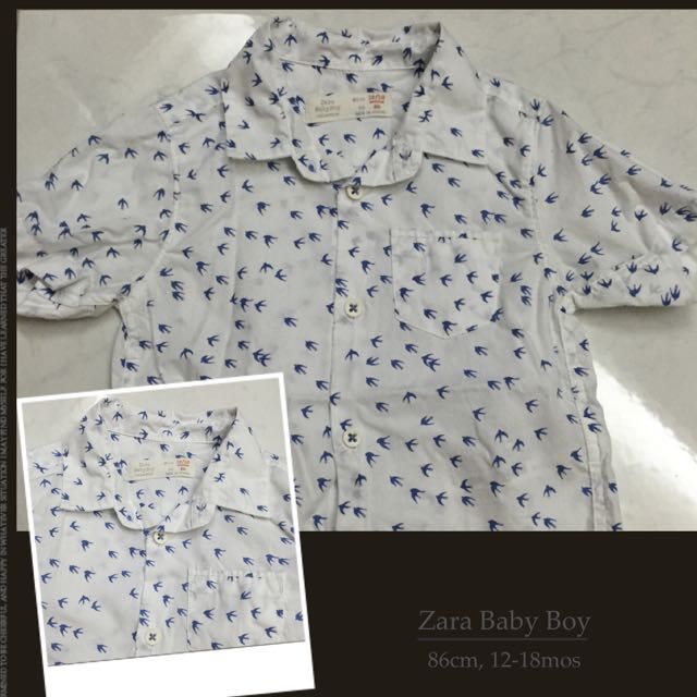 Zara Baby Boy Shirts Babies Kids On Carousell