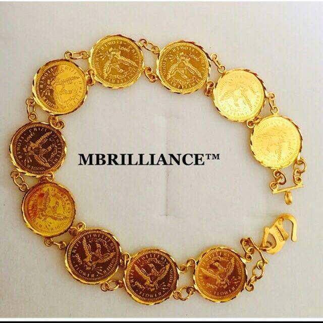 916 Gold Queen Coin Bracelet Women S Fashion Jewelry Organisers Necklaces On Carousell 916 Gold Queen Coin Bracelet Women S Fashion Jewelry Organisers Necklaces On Carousell